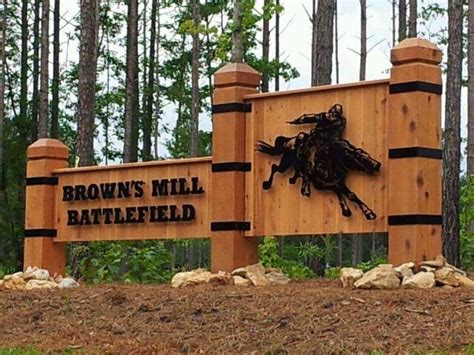 brown's mill battlefield